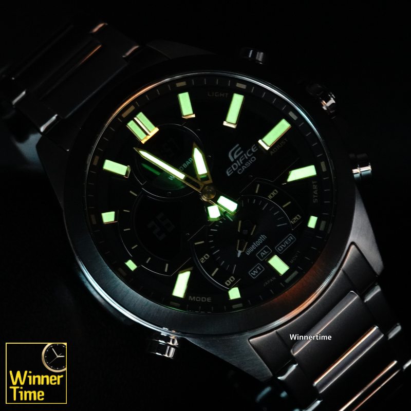 นาฬิกาCASIO EDIFICE รุ่นเชื่อมต่อกับสมาร์ทโฟน รุ่น ECB-30DB-1A9DF