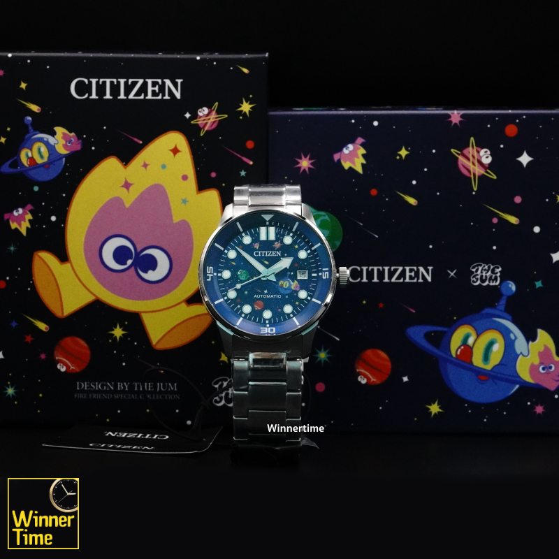 นาฬิกา CITIZEN x The Jum “Cosmic Fire” Thailand Limited II ลิมิเต็ด 300 เรือนในไทยเท่านั้น! รุ่น NJ0199-81L