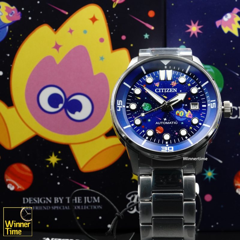 นาฬิกา CITIZEN x The Jum “Cosmic Fire” Thailand Limited II ลิมิเต็ด 300 เรือนในไทยเท่านั้น! รุ่น NJ0199-81L