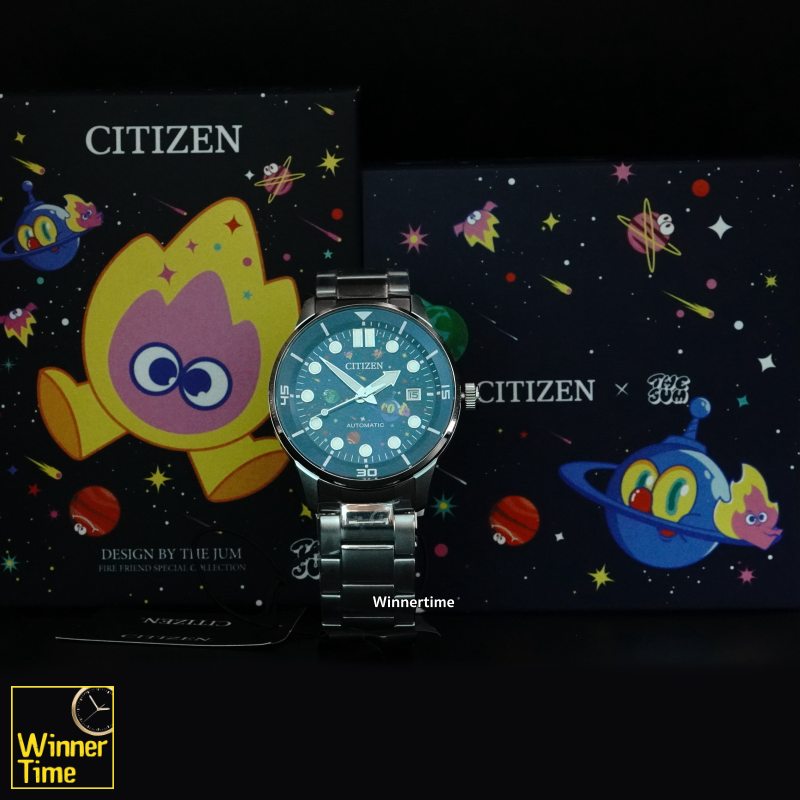 นาฬิกา CITIZEN x The Jum “Cosmic Fire” Thailand Limited II ลิมิเต็ด 300 เรือนในไทยเท่านั้น! รุ่น NJ0199-81L