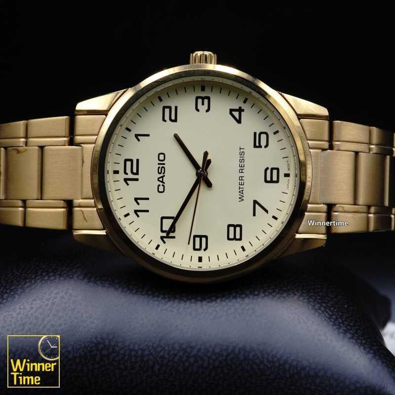 นาฬิกาCASIO มาตรฐาน อะนาล็อก รุ่น MTP-V001G-9B