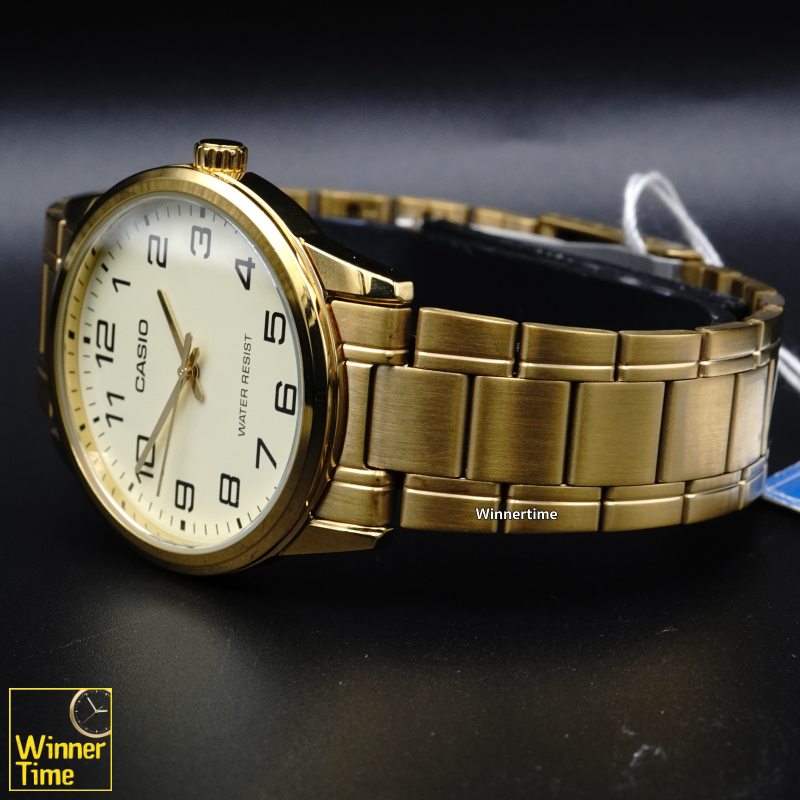 นาฬิกาCASIO มาตรฐาน อะนาล็อก รุ่น MTP-V001G-9B