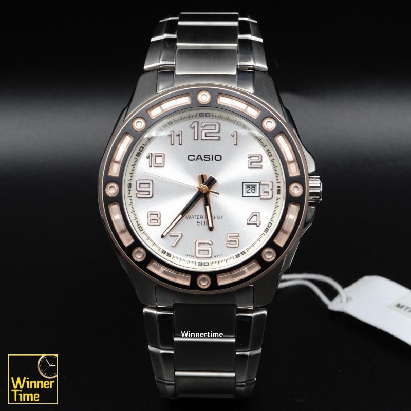 นาฬิกาCASIO มาตรฐาน อะนาล็อก รุ่น MTP-1347D-7A