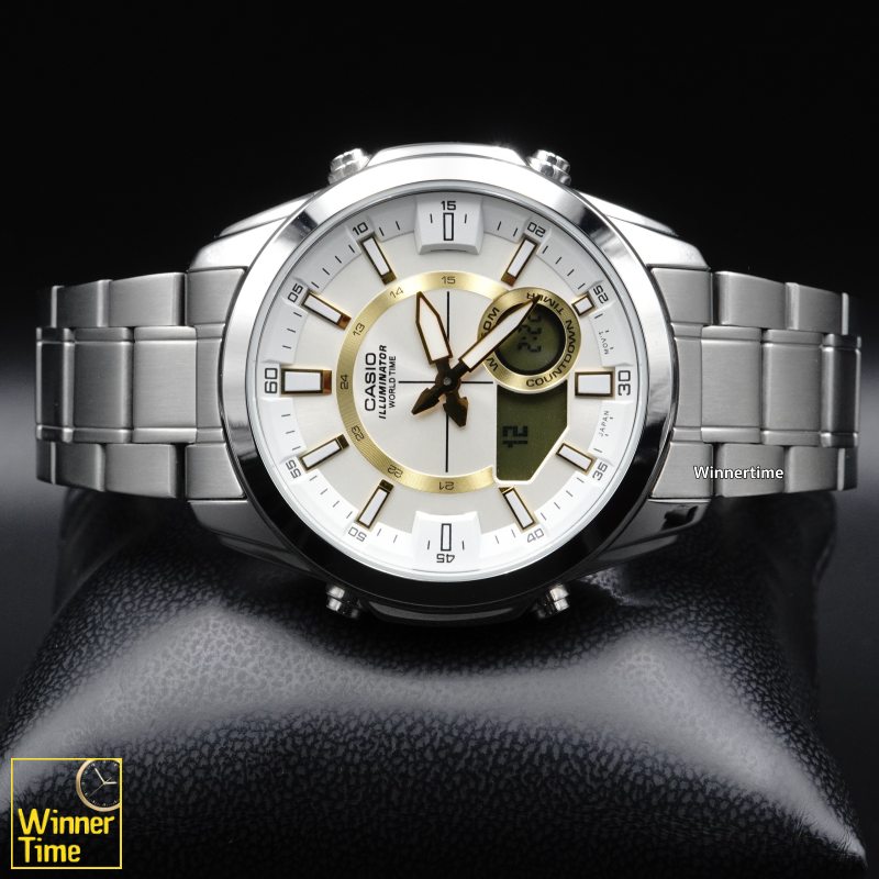 นาฬิกาCASIO ANALOG-DIGITAL รุ่น AMW-810D-9AV