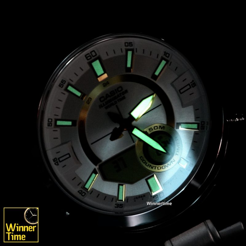 นาฬิกาCASIO ANALOG-DIGITAL รุ่น AMW-810D-9AV