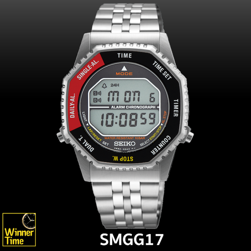 นาฬิกาข้อมือ SEIKO ระบบดิจิตอล The Seiko Rotocall, a fan favorite from the 1980s  is reborn รุ่น SMGG17