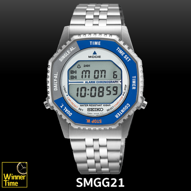 นาฬิกาข้อมือ SEIKO ระบบดิจิตอล The Seiko Rotocall, a fan favorite from the 1980s, is reborn รุ่น SMGG21