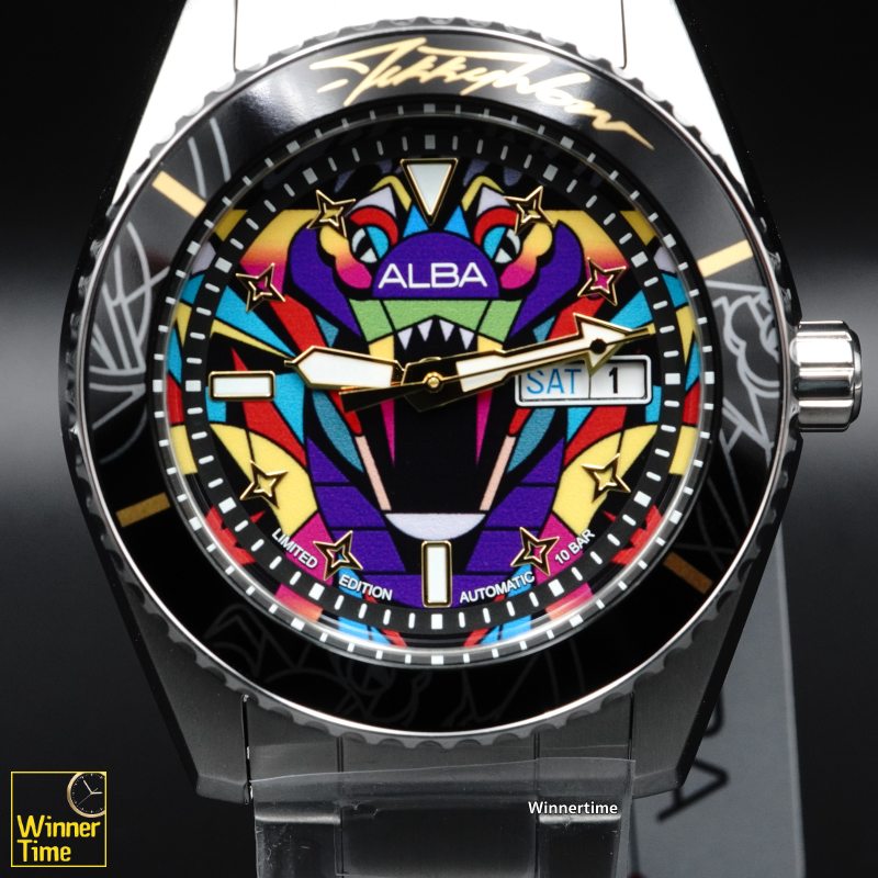Alba x Tikkywow Limited Edition “The King Kobura”  รุ่น AL4708X1 ผลิตเพียง 800 เรือน จัดจำหน่ายเฉพาะประเทศไทย