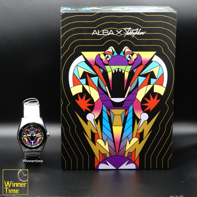 Alba x Tikkywow Limited Edition “The King Kobura”  รุ่น AL4708X1 ผลิตเพียง 800 เรือน จัดจำหน่ายเฉพาะประเทศไทย
