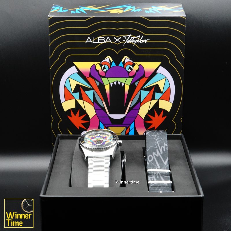 Alba x Tikkywow Limited Edition “The King Kobura”  รุ่น AL4708X1 ผลิตเพียง 800 เรือน จัดจำหน่ายเฉพาะประเทศไทย