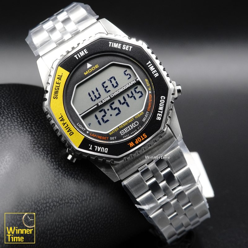 นาฬิกาข้อมือ SEIKO ระบบดิจิตอล The Seiko Rotocall, a fan favorite from the 1980s, is reborn รุ่น SMGG19
