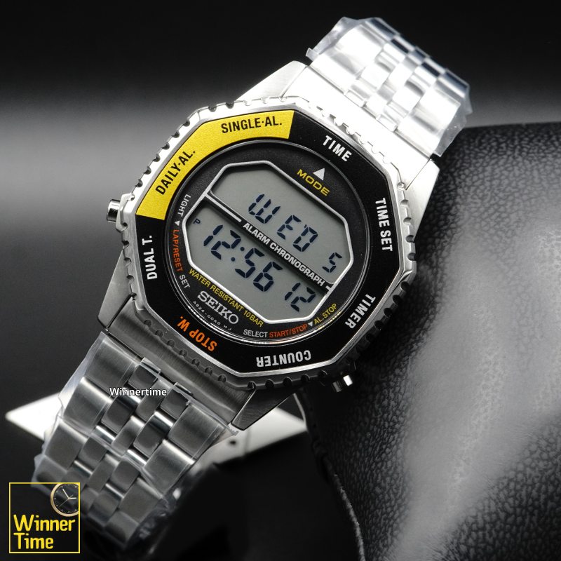 นาฬิกาข้อมือ SEIKO ระบบดิจิตอล The Seiko Rotocall, a fan favorite from the 1980s, is reborn รุ่น SMGG19