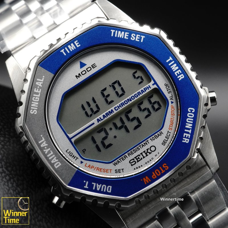 นาฬิกาข้อมือ SEIKO ระบบดิจิตอล The Seiko Rotocall, a fan favorite from the 1980s, is reborn รุ่น SMGG21