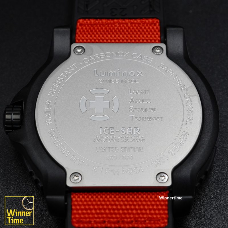 นาฬิกาข้อมือ LUMINOX ICE-SAR 1080 Series Outdoor Watch 46 mm Limited Edition รุ่น XL.1095 ผลิตเพียง 874 เรือนเท่านั้น
