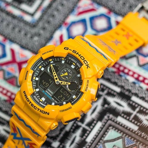 นาฬิกาG-shock สยามมานุดสตรีท Tikky Wow GA-100A-9 Siam LimitedEditionThailand