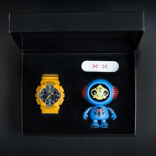 นาฬิกาG-shock สยามมานุดสตรีท Tikky Wow GA-100A-9 Siam LimitedEditionThailand