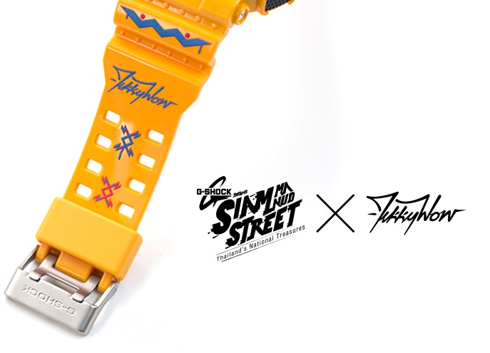 นาฬิกาG-shock สยามมานุดสตรีท Tikky Wow GA-100A-9 Siam LimitedEditionThailand