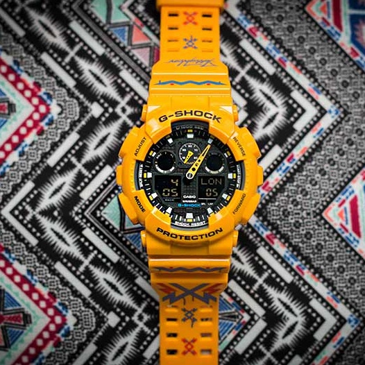 นาฬิกาG-shock สยามมานุดสตรีท Tikky Wow GA-100A-9 Siam LimitedEditionThailand