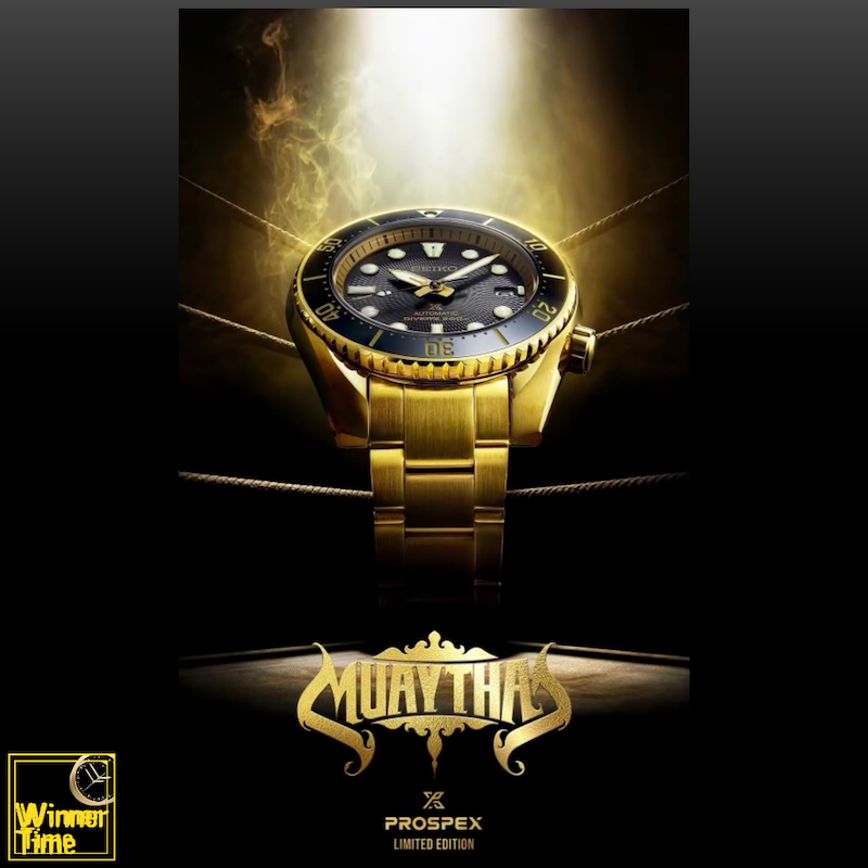 นาฬิกาข้อมือ Seiko Prospex Muay Thai Limited Edition รุ่น SPB536J1,SPB536J,SPB536