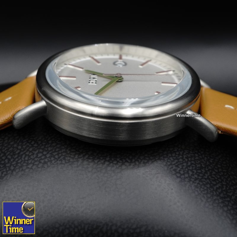 นาฬิกา EDWIN Quartz EPIC รุ่น EW1L002L0124 สายสีน้ำตาลอ่อน