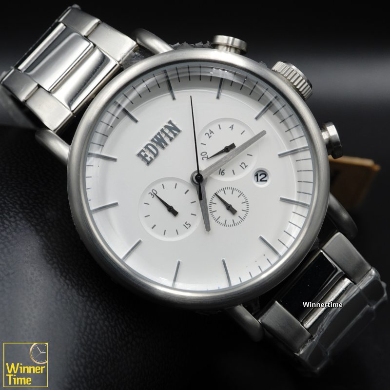 นาฬิกาข้อมือผู้ชาย EDWIN Element Quartz Chronograph รุ่น EW1G013M0054