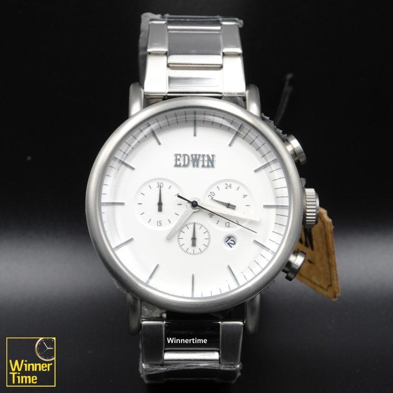 นาฬิกาข้อมือผู้ชาย EDWIN Element Quartz Chronograph รุ่น EW1G013M0054