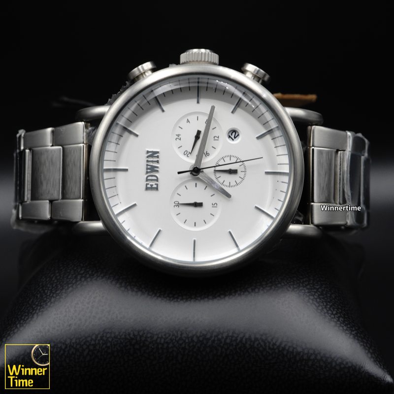 นาฬิกาข้อมือผู้ชาย EDWIN Element Quartz Chronograph รุ่น EW1G013M0054