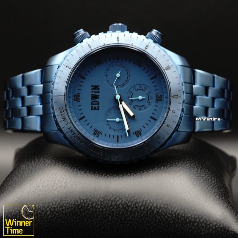 นาฬิกา EDWIN Quartz Chronograph รุ่น EW0002