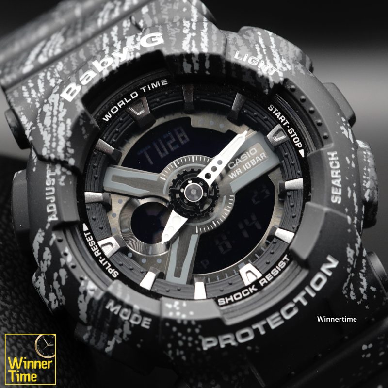 นาฬิกาCASIO BABY-G ANALOG-DIGITAL รุ่น BA-110TX-1A