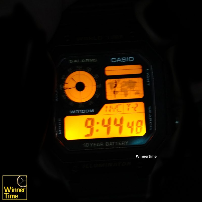 นาฬิกา Casio ดิจิตอล รุ่น AE-1200WH-1BV