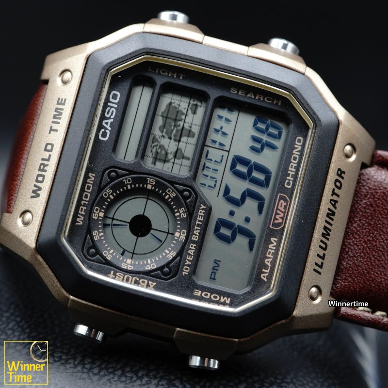 นาฬิกา CASIO รุ่น AE-1200WHL-5AVDF สีน้ำตาล