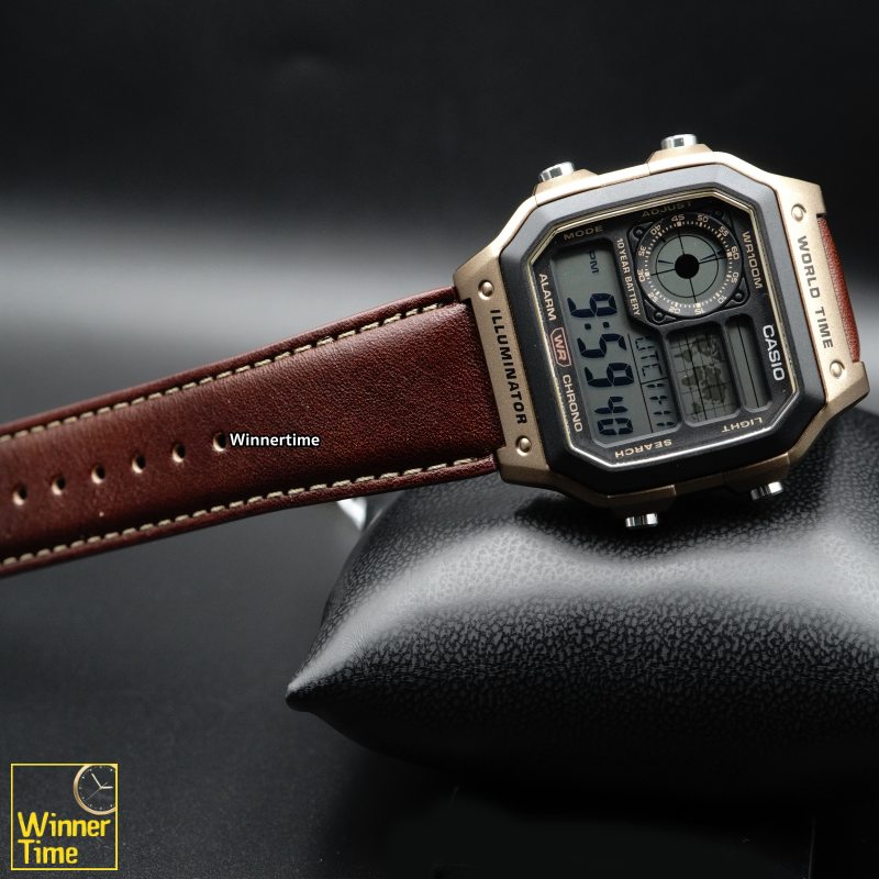 นาฬิกา CASIO รุ่น AE-1200WHL-5AVDF สีน้ำตาล
