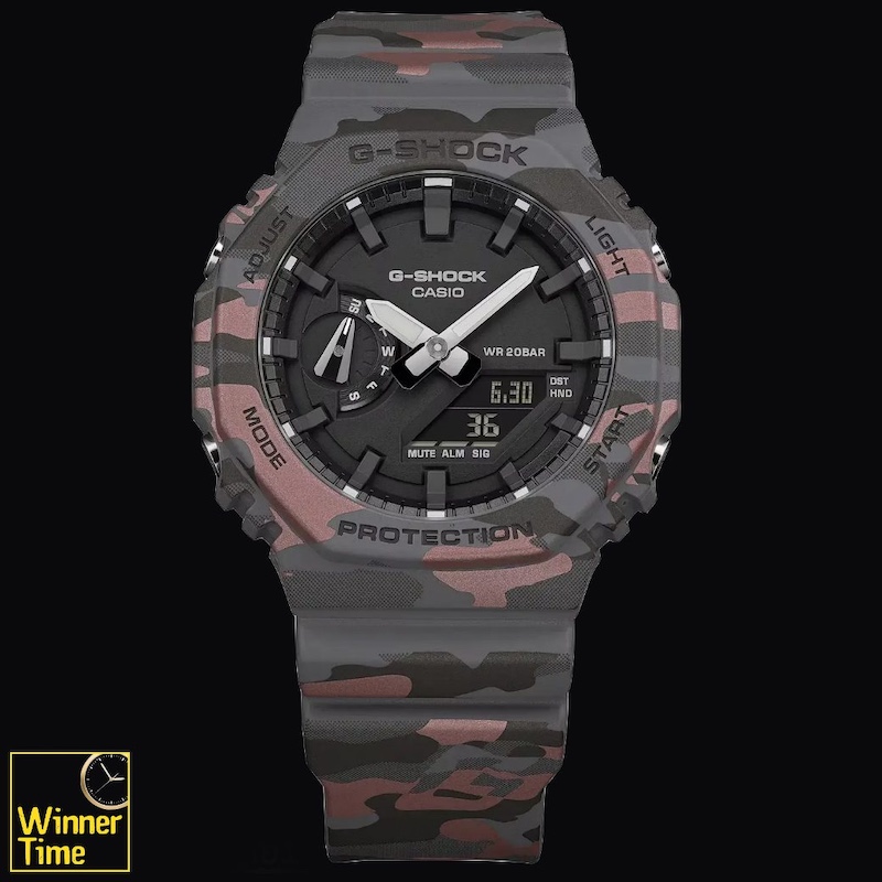 นาฬิกาCasio G-SHOCK รุ่น GA-2100CM-8ADR สีลายพราง