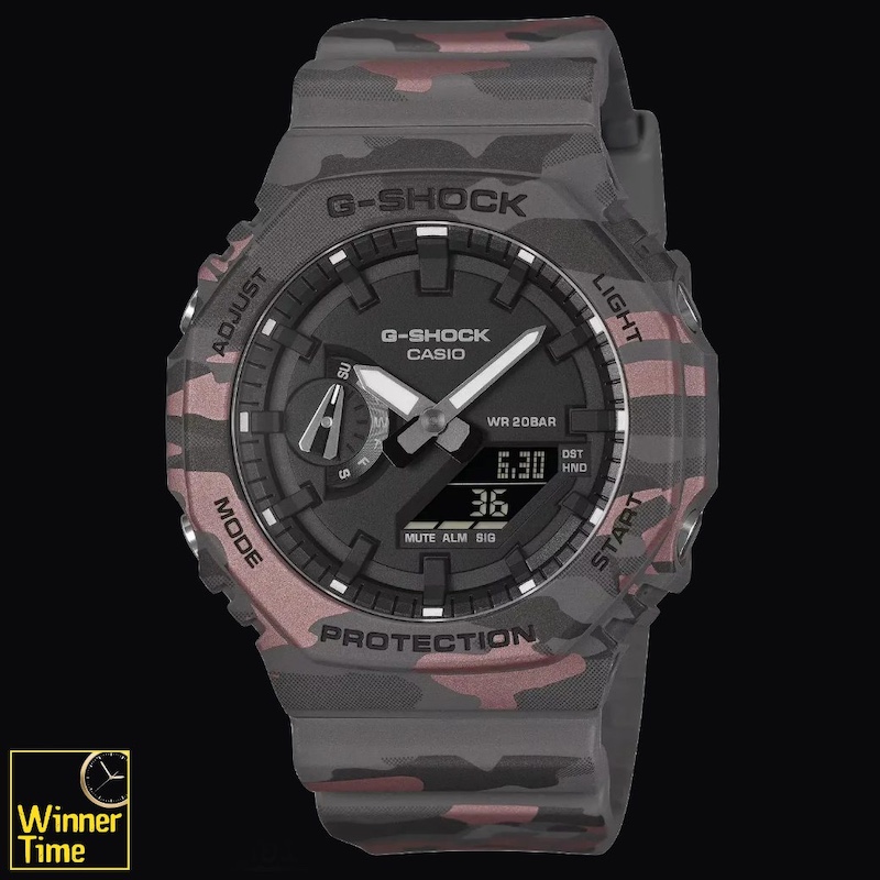 นาฬิกาCasio G-SHOCK รุ่น GA-2100CM-8ADR สีลายพราง