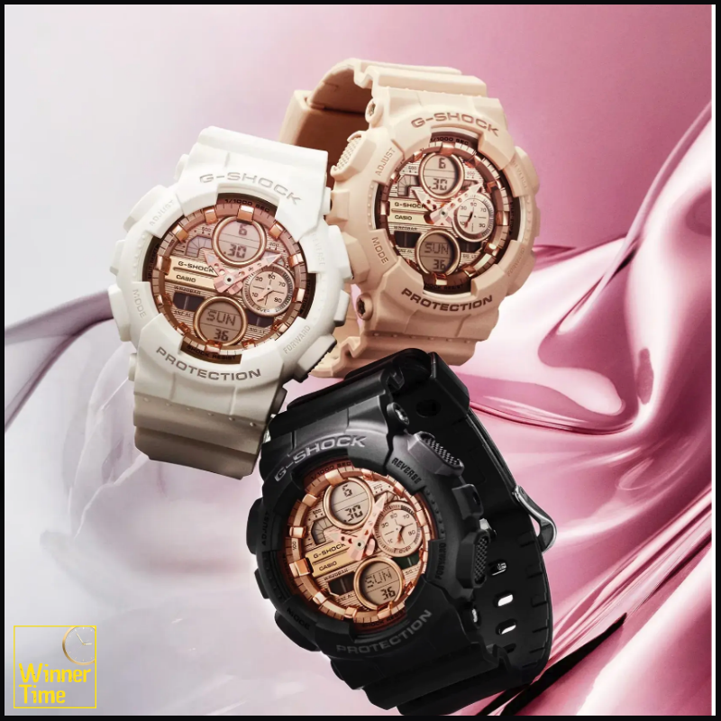 นาฬิกาข้อมือผู้หญิง Casio G-SHOCK Mini รุ่น GMA-S140PG-7ADR