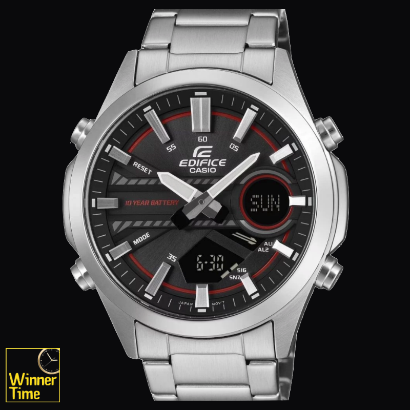 นาฬิกาข้อมือผู้ชายCASIO EDIFICE อะนาล็อก-ดิจิตอล รุ่น EFV-C120D-1A4DF