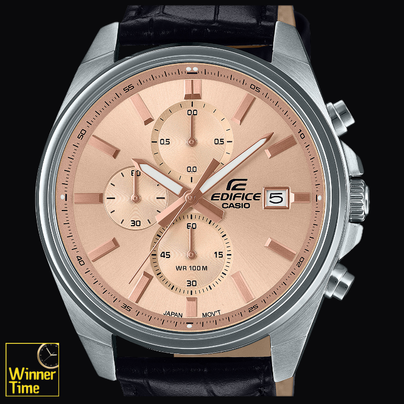นาฬิกาCASIO EDIFICE โครโนกราฟมาตรฐาน รุ่น EFV-610EL-5A
