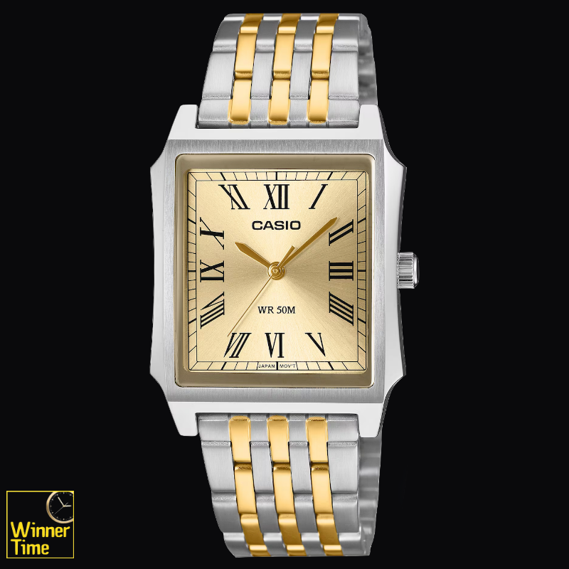 นาฬิกาCASIO มาตรฐาน รุ่น MTP-B190SG-9BV