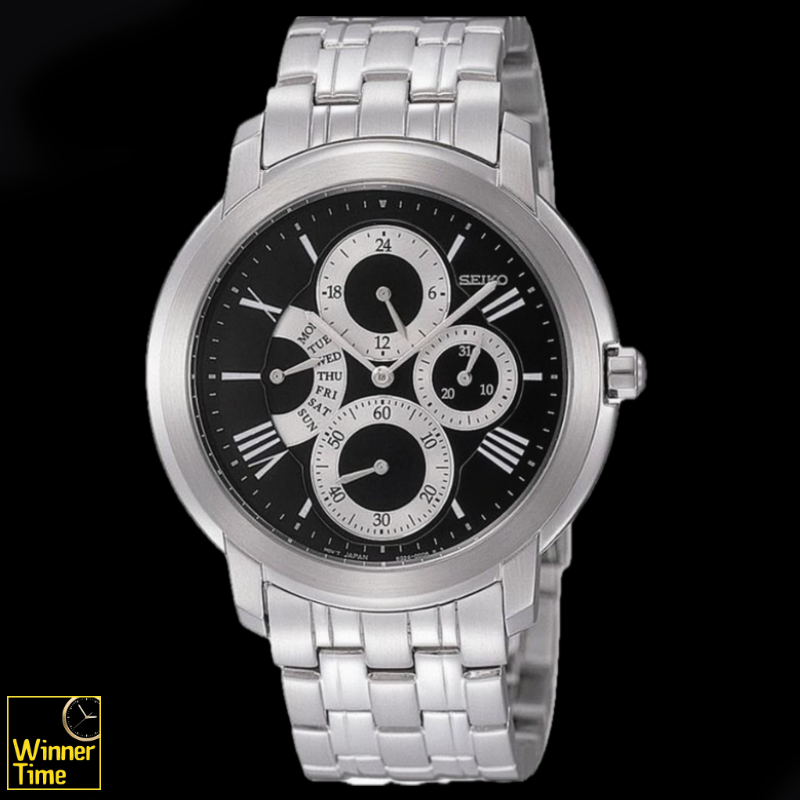 นาฬิกาผู้ชาย Seiko Premier Retrograde รุ่น SRL007,SRL007P1SRL007P