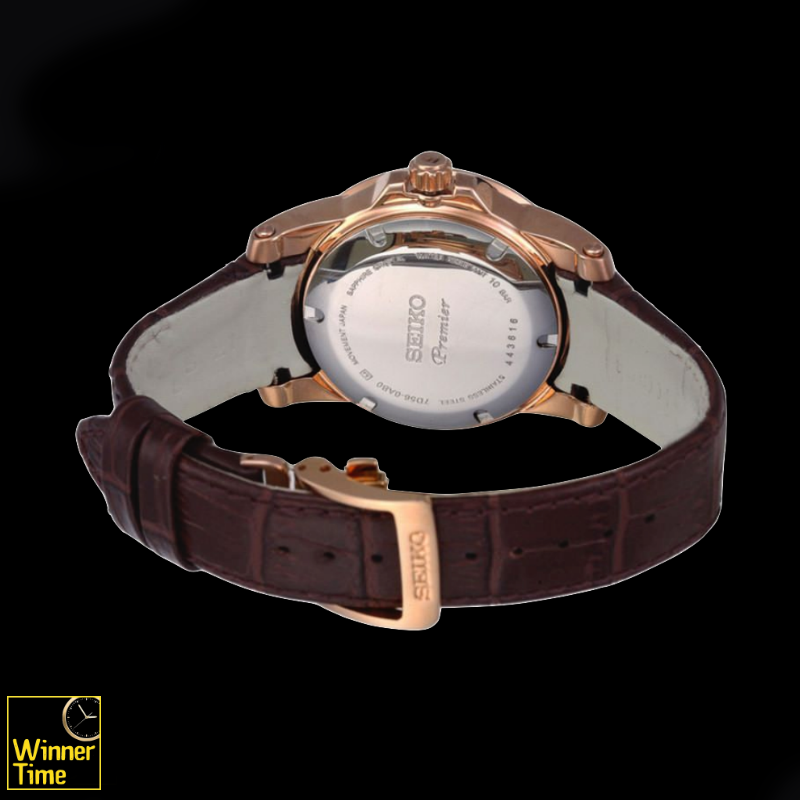 นาฬิกาผู้ชาย Seiko Premier Kinetic Perpetual รุ่น SNP096,SNP096P1 ,SNP096P
