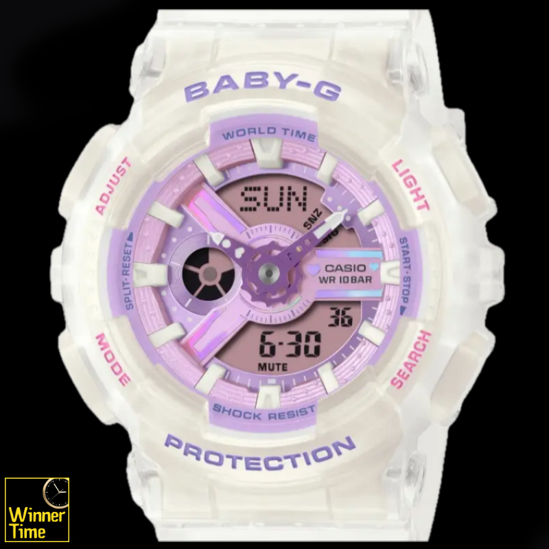 นาฬิกาข้อมือผู้หญิง BABY-G รุ่น BA-110PS-7ADR