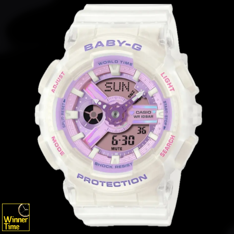 นาฬิกาข้อมือผู้หญิง BABY-G รุ่น BA-110PS-7ADR