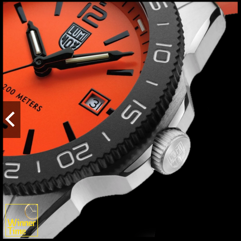 นาฬิกาข้อมือ LUMINOX PACIFIC DIVER Black Steel 3120 SERIES รุ่น XS.3129