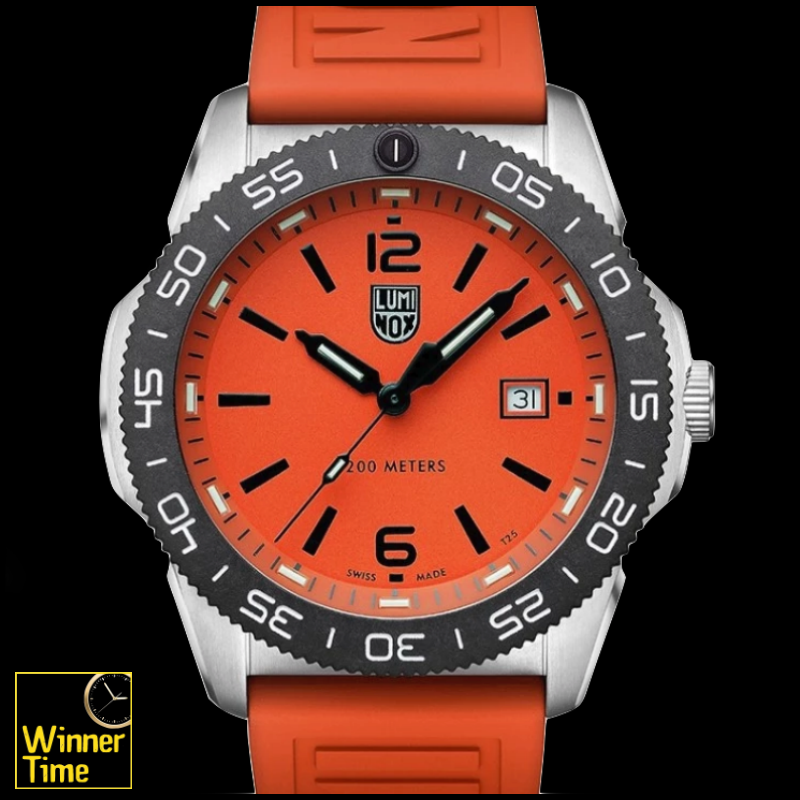 นาฬิกาข้อมือ LUMINOX PACIFIC DIVER Black Steel 3120 SERIES รุ่น XS.3129