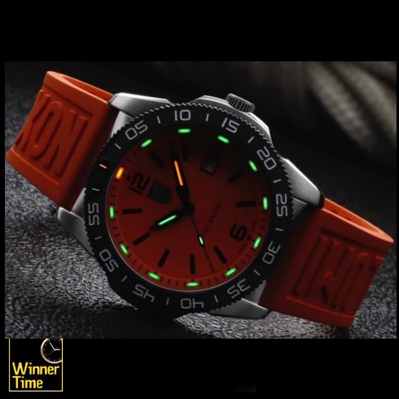 นาฬิกาข้อมือ LUMINOX PACIFIC DIVER Black Steel 3120 SERIES รุ่น XS.3129