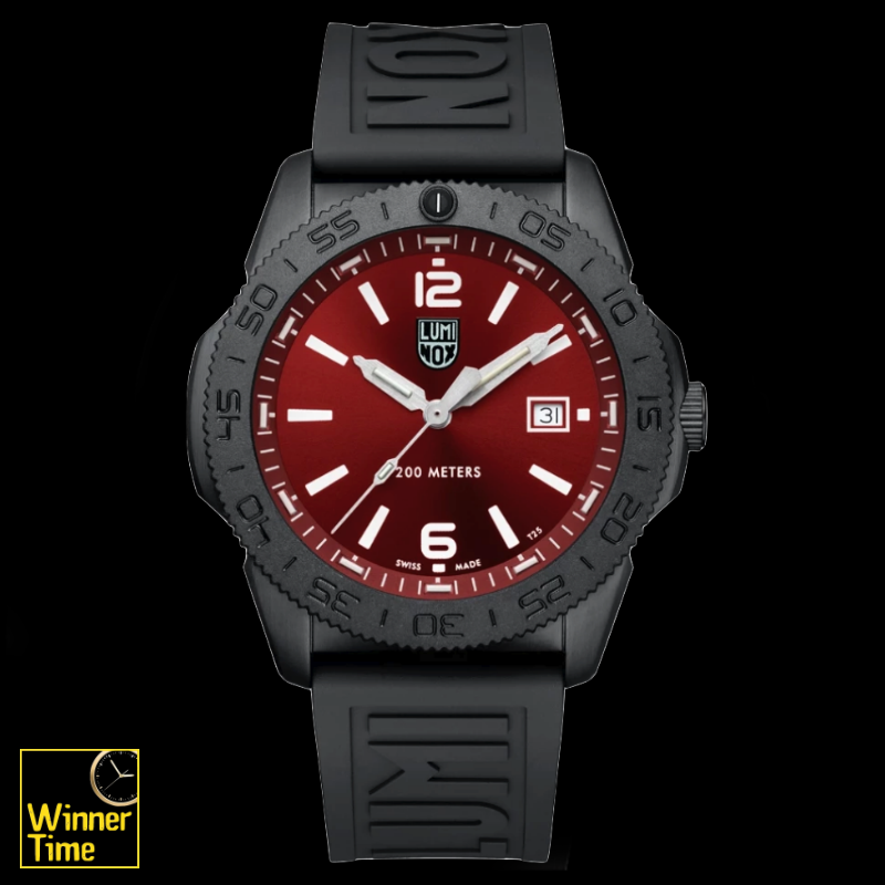 นาฬิกาข้อมือ LUMINOX PACIFIC DIVER Black Steel 3120 SERIES รุ่น XS.3135.B
