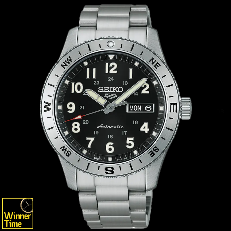 นาฬิกาข้อมือ Seiko 5 Sports Field Series Compass bezel รุ่น HDB006K1,HDB006K,HDB006