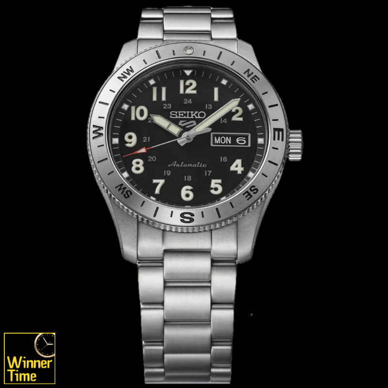 นาฬิกาข้อมือ Seiko 5 Sports Field Series Compass bezel รุ่น HDB006K1,HDB006K,HDB006