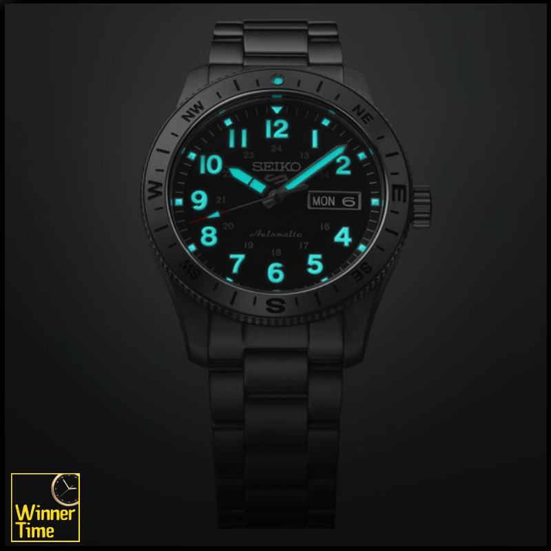 นาฬิกาข้อมือ Seiko 5 Sports Field Series Compass bezel รุ่น HDB007K1,HDB007K,HDB007