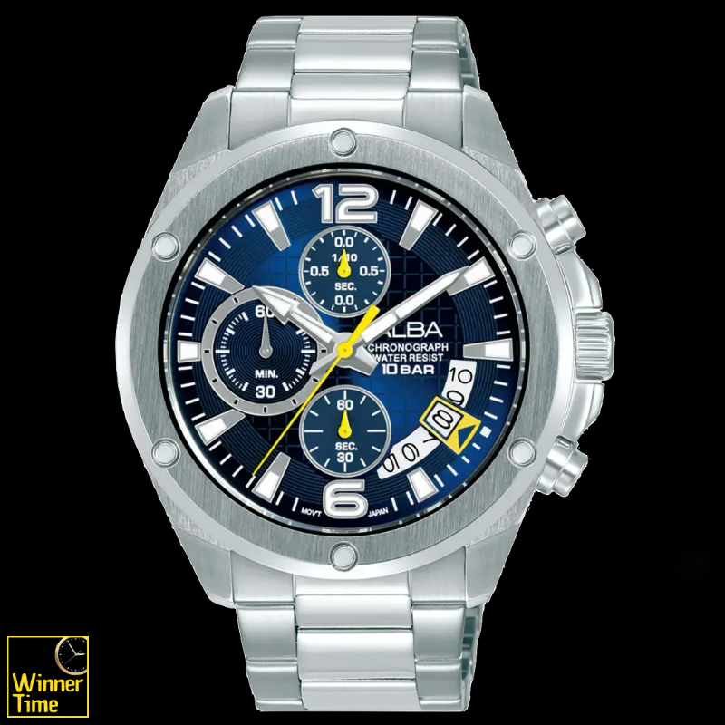 นาฬิกาข้อมือผู้ชาย ALBA Sportive Quartz รุ่น AM3987X1,AM3987X,AM3987